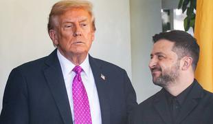 Trump po srečanju z Zelenskim: Naj obe razglasita zmago