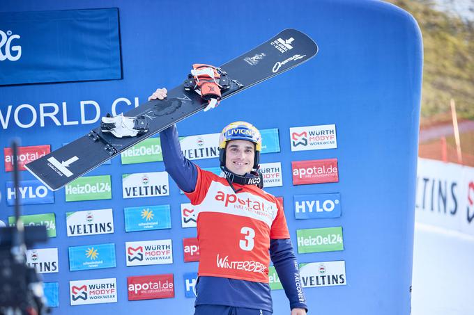 Maurizio Bormolini se je razveselil zmage na tekmi za svetovni pokal. | Foto: Guliverimage