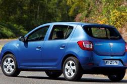 Dacia v Pariz z novima sanderom in loganom