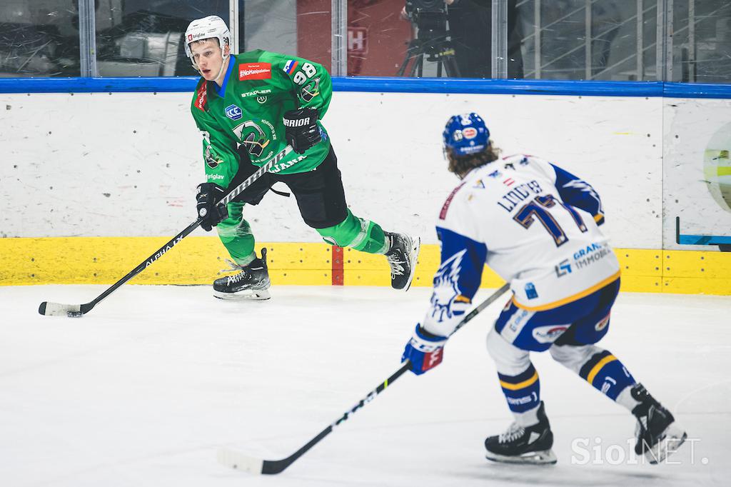 IceHL, četrtfinale, 2. tekma: HK SŽ Olimpija - VSV Beljak