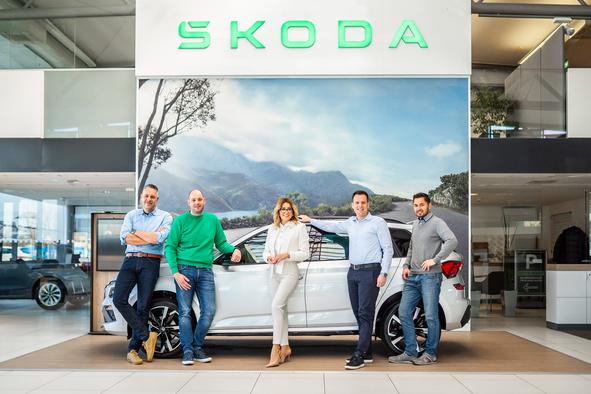 Med prvimi v Sloveniji: Porsche Verovškova uvaja novo Škodino identiteto