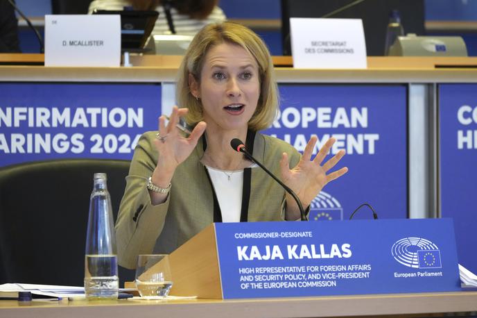 Kaja Kallas | "Zunanji ministri EU so ravnokar znova podaljšali sankcije proti Rusiji. Tako bo Moskva še naprej prikrajšana za sredstva za financiranje vojne. Rusija mora plačati za škodo, ki jo povzroča," je na omrežju X zapisala Kaja Kallas. | Foto Guliverimage