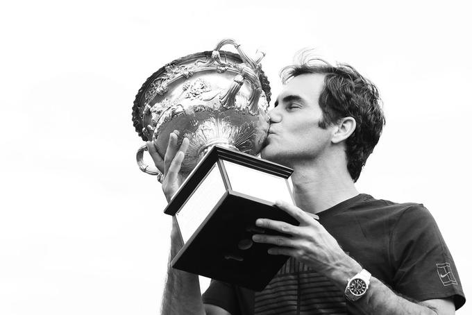Roger Federer je na začetku sezone zmagal na OP Avstralije. | Foto: Guliverimage/Getty Images