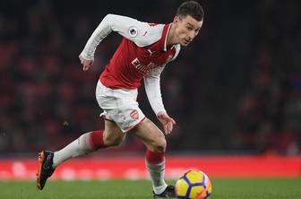 Arsenalov kapetan Koscielny zavrnil odhod na turnejo po ZDA