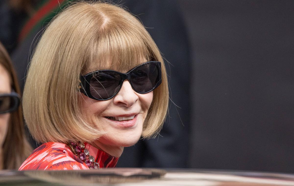 Anna Wintour | Anna Wintour je ameriško izdajo revije Vogue vodila od leta 1988, ko je nasledila takratno odgovorno urednico Grace Mirabello.  | Foto Guliverimage