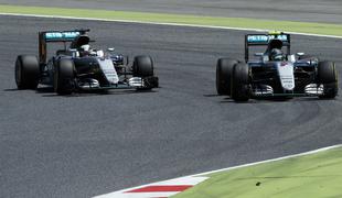 Samomorilski incident med Hamiltonom in Rosbergom sploh ni črno-bel