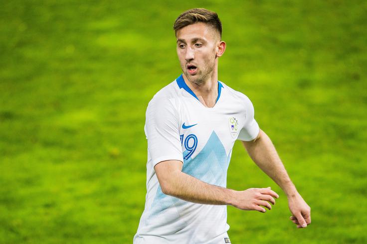 Andraž Šporar tokrat ni zadel, a je lahko zadovoljen. | Foto: Vid Ponikvar