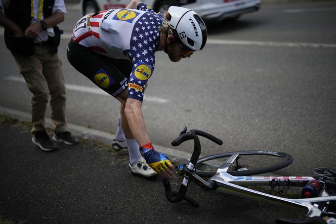 Na lanskem Touru je Simmons predčasno odstopil zaradi padca in pretresa možganov.  | Foto: Guliverimage
