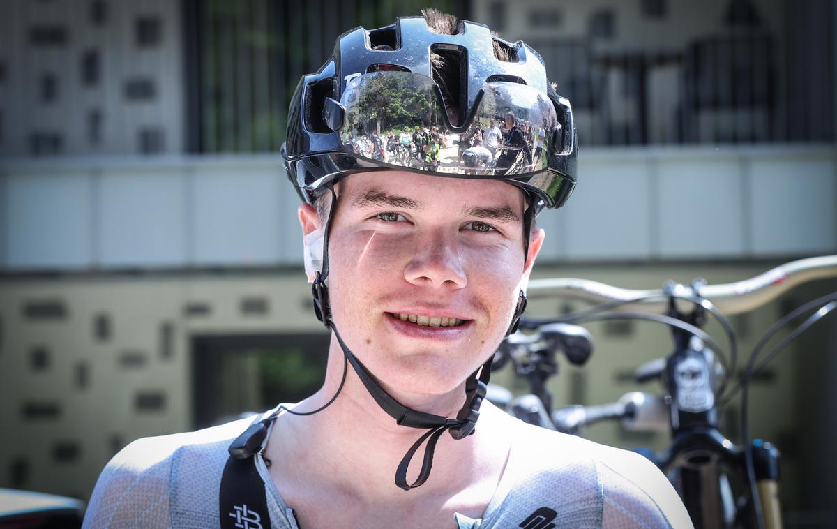 Sven Aleksander Mernik | Kdo je 18-letni Sven Aleksander Mernik, pred zadnjo etapo drugi najbolje uvrščeni Slovenec na letošnji dirki Po Sloveniji? | Foto Ana Kovač