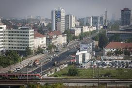 Prometni kolaps v Ljubljani