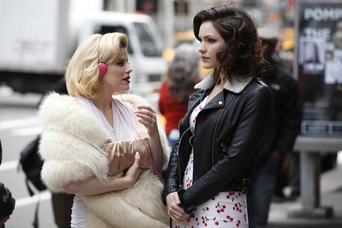 Ivy Lynn (Megan Hilty) in Karen Cartwrights (Katharine McPhee) se potegujeta za vlogo Marilyn Monroe | Foto: 