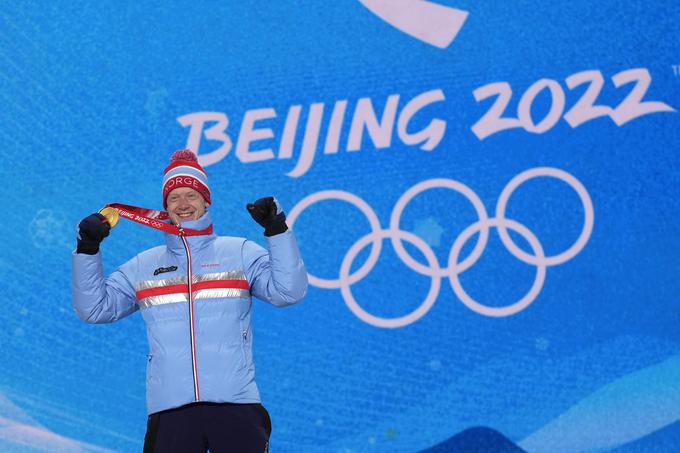 J. T. Boe je v Pekingu osvojil še svojo četrto zlato odličje in izenačil rekord po številu zmag na enih igrah 20 let po dosežku rojaka Bjoerndalna v Salt Lake Cityju. | Foto: Guliverimage/Vladimir Fedorenko