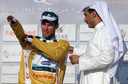 Cavendish z etapno zmago do majice vodilnega     
