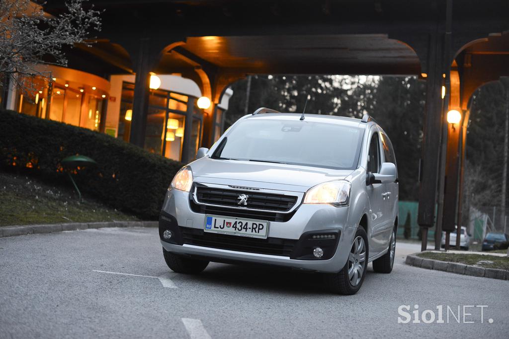 Peugeot partner - fotogalerija testnega vozila