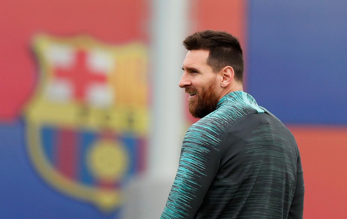 Lionel Messi | Lionel Messi in soigralci so v Prago prišli po nove tri točke. | Foto Reuters
