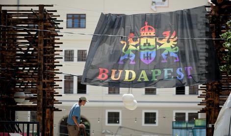 To se vam lahko zgodi na paradi ponosa v Budimpešti
