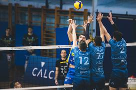 Calcit Volley : OK Merkur Maribor, polfinale državnega prvenstva