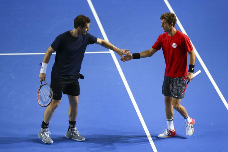 Aljaž Bedene je pred časom že treniral z Murrayjem. | Foto: 