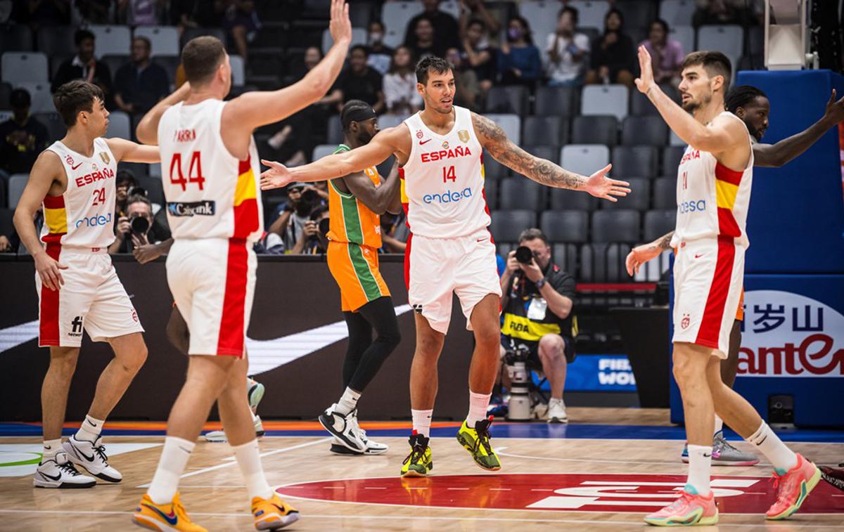 Španija SP 2023 | Španija je osvojila prvo mesto v skupini G. | Foto FIBA