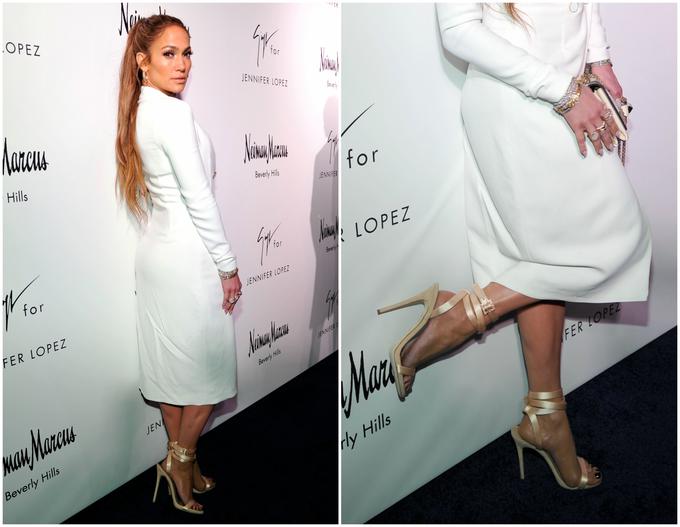 Prevelike čevlje nosi tudi Jennifer Lopez. | Foto: Getty Images