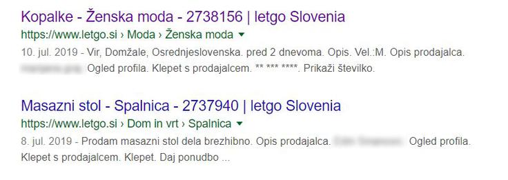 Letgo | Foto: Matic Tomšič / Posnetek zaslona