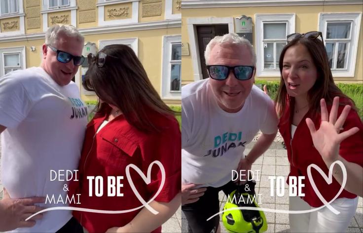 Miha Deželak in Nina Pušlar | Foto: Instagram/radio1slo