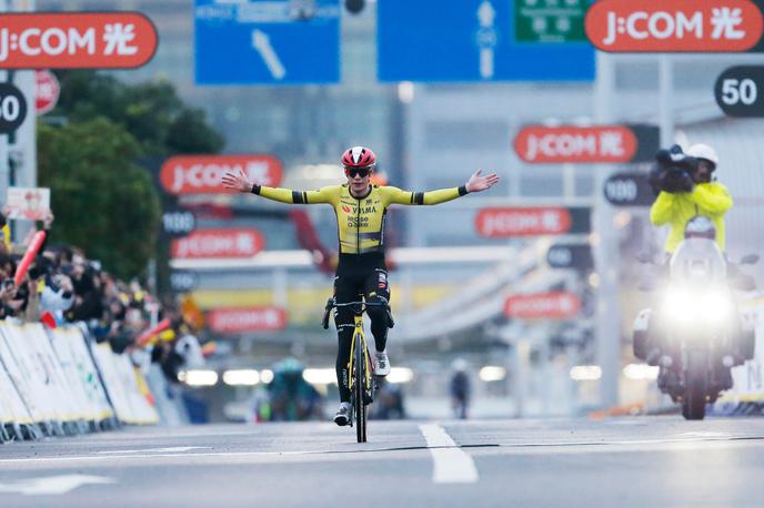 Jonas Vingegaard Saitama | Jonas Vingegaard je zmagovalec ekshibicijske dirke v Saitami na Japonskem. | Foto A. S. O.