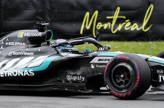 George Russell ostal brez besed, Lewis Hamilton še ni bil srečnejši
