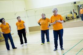 Šola zdravja Dravlje starejši telovadba upokojenci starostniki