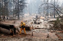 V požaru na severu Kalifornije pogrešajo že več kot tisoč ljudi