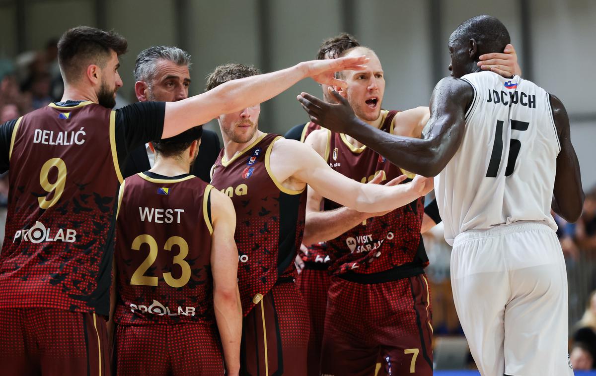 ABA 2 finale: Ilirija - Bosna | Bosna je bila v sredo boljši tekmec. | Foto Filip Barbalić