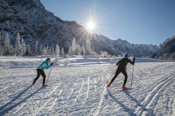 V Nordijskem centru Planica so se odločili, da bo v zimski sezoni 2020/2021 uporaba tekaških prog za vse obiskovalce brezplačna. | Foto: Nordijski center Planica