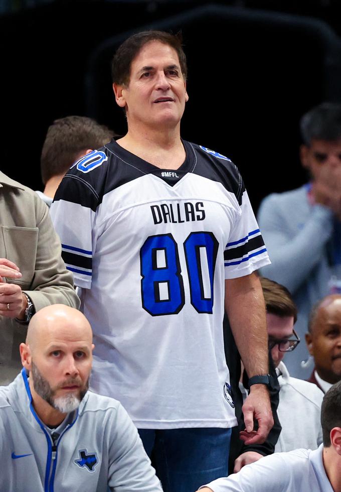 Mark Cuban ni več večinski lastnik franšize Dallas Mavericks. | Foto: Reuters