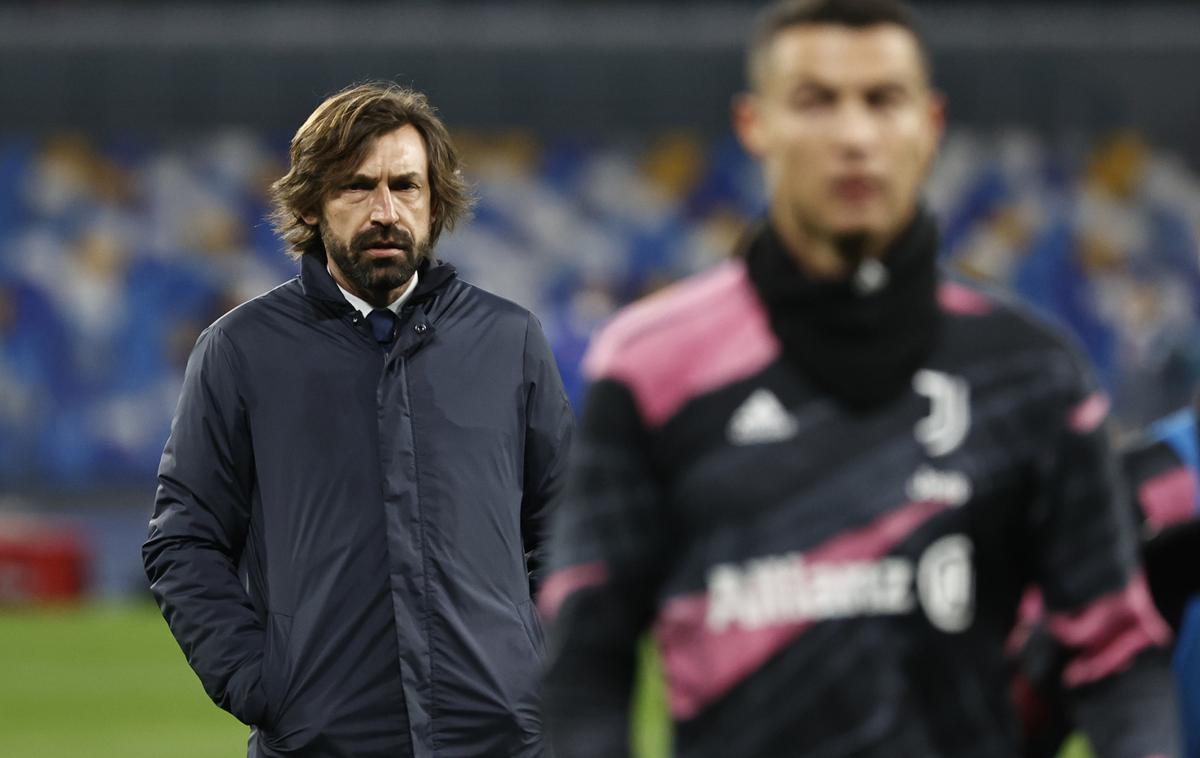 Andrea Pirlo | Andrei Pirlu, ki je lani poleti s službo pri Juventusu debitiral v trenerskem poslu, za zdaj ne gre najbolje. | Foto Reuters
