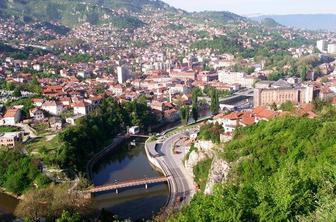 Turkinje v Sarajevo na splav