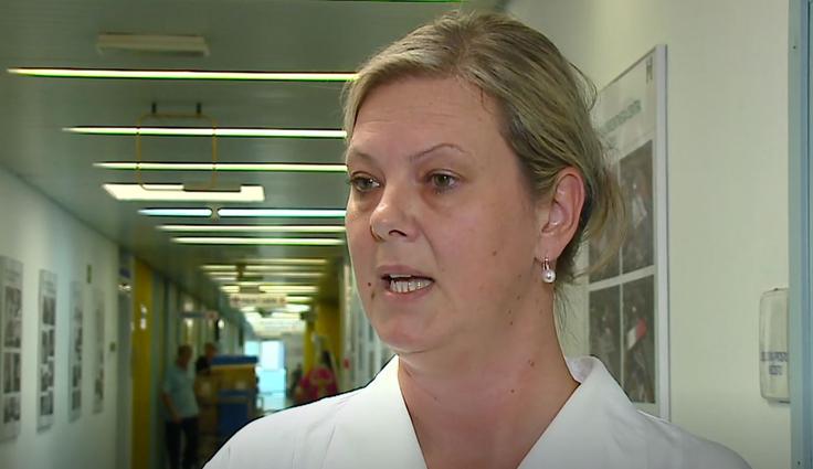 Monika Kalin Vodopivec, pomočnica direktorja za zdravstveno nego v SB dr. Franca Derganca | Foto: 