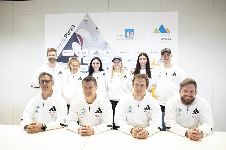 Del slovenske ekipa za sezono 2026. | Foto: Katja Kodba/STA