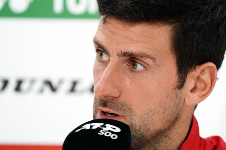 Novak Đoković Novaka Đokovića v torek čaka že dvoboj dvojic. | Foto: Gulliver/Getty Images