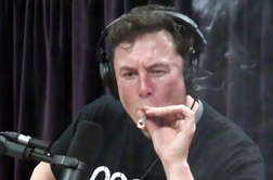 Musk javno pokadil marihuano