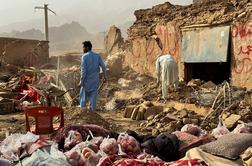 Število smrtnih žrtev v potresu na severu Afganistana naraslo