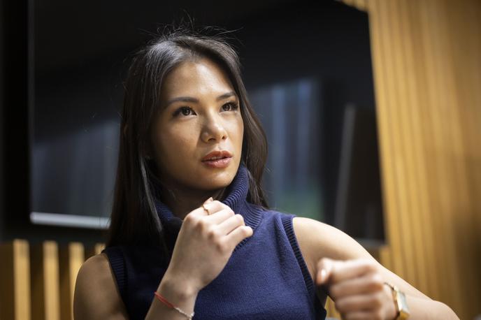 Linrong Katarina Sang | Očitno je bil čas brez boksarskih rokavic zanjo še težji, zato se je vrnila v ring. | Foto Bojan Puhek