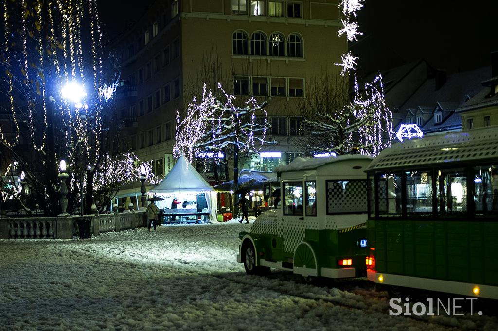 sneg v Ljubljani