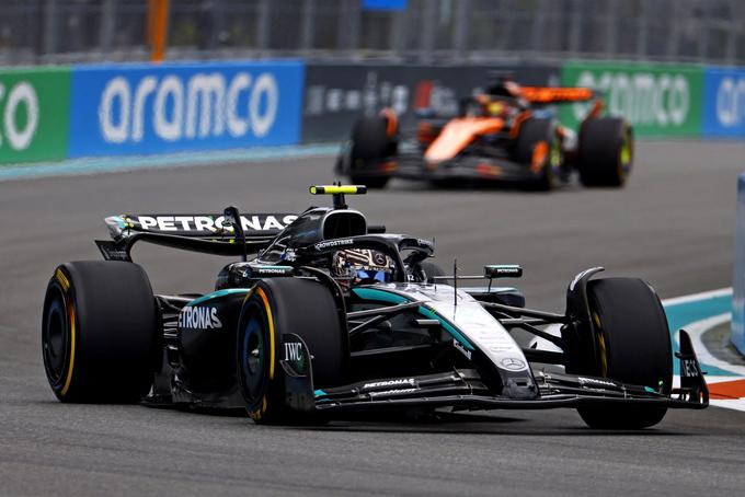 Andrea Kimi Antonelli je dobil petkove kvalifikacije za šprintersko dirko. | Foto: Reuters