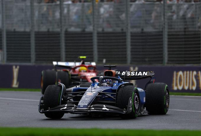 Alex Albon je osvojil peto mesto. | Foto: Reuters