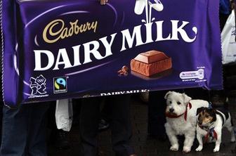Cadbury si je prisvojil barvo embalaže svojih čokolad