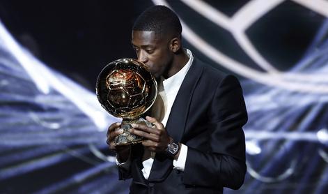 Dembele šesti Francoz z zlato žogo, Bonmati slavila tretjič zapored