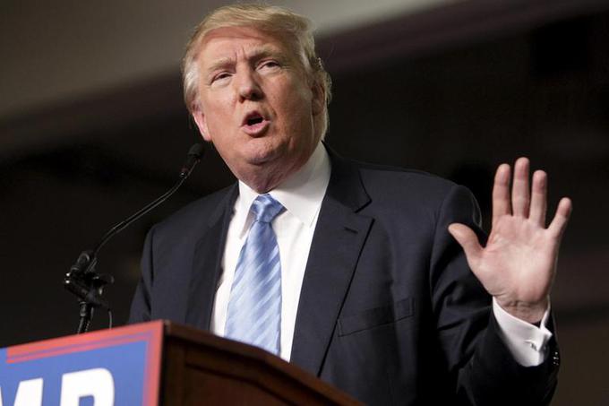 Trump potrebuje le še 66 delegatov, da bo tudi uradno postal republikanski kandidat za predsednika ZDA: | Foto: Reuters