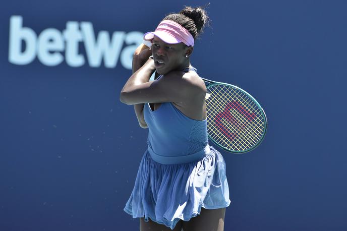 Victoria Mboko | Victoria Mboko je v osmini finala Montreala izločila prvo nosilko Coco Gauff. | Foto Guliverimage