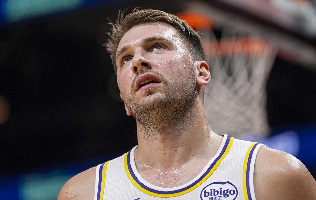 Luka Dončić, Los Angeles Lakers | Luka Dončić je ob porazu svoje ekipe dosegel 22 točk. | Foto Reuters