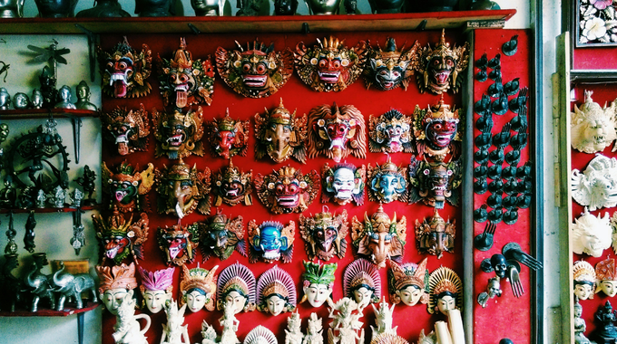 Utrinki s tržnice v Ubudu. | Foto: Osebni arhiv
